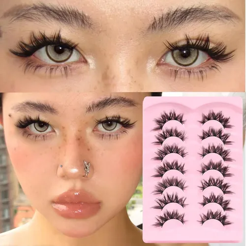 Pestañas Postizas Veleasha Lashes Manga Cat Eye Mermaid