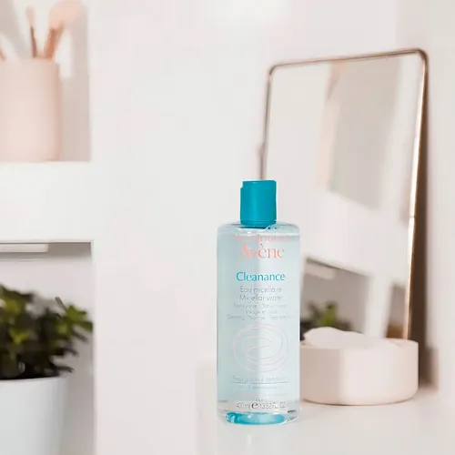 Agua Micelar Avène Cleanance Desmaquillante para Piel Grasa y con Acné 400 mL