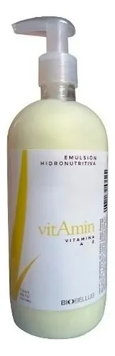 Emulsion Hidronutritiva Vitamina A + E – Biobellus 500ml Fragancia Vitaminas