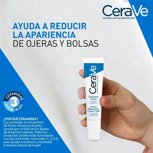 Crema Reparadora Para El Contorno De Ojos 14ml Cerave