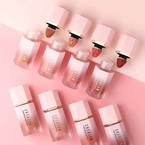 Sheglam Color Bloom Liquid Blush Shimmer Finish Rubor Líquid
