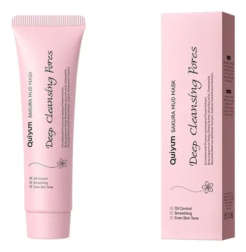 Barro Facial Quiyum Sakura Con Vitamina C – Aclarante Y
