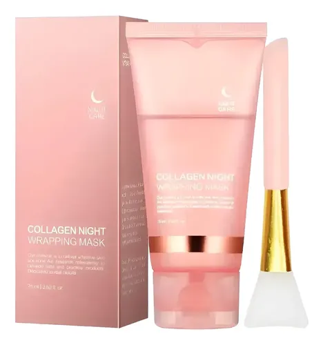 Mascarilla Nocturna De Colageno Wrapping Gel Facial 75ml