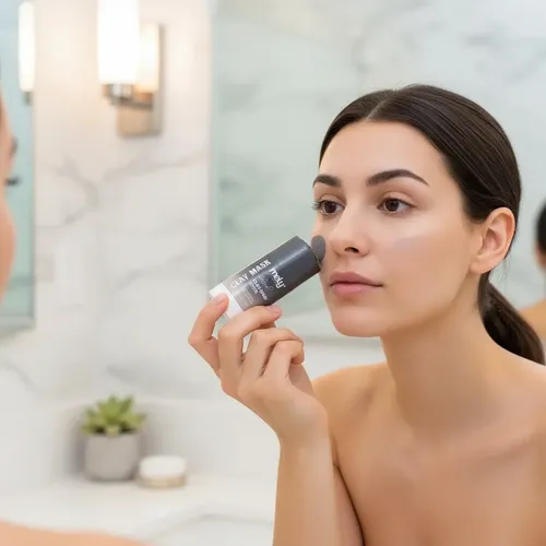 Mascarilla Mely Stick Arcilla Extracto Carbon Detox En Barra