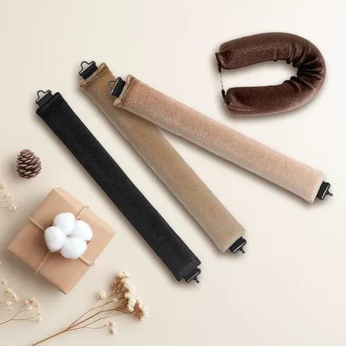 4 Rulos Ondulados Para Rizos Sin Calor Tubo + Gorro De Satín