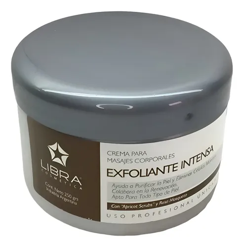 Crema Corporal Exfoliante Intensa X 250 Grs Libra Cosmetica