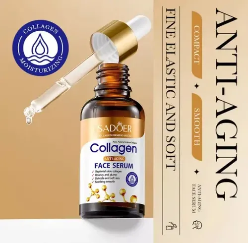 Sérum Facial Colágeno Antiedad Reafirmante Hidratante 30ml Todo Tipo De Piel Día/noche