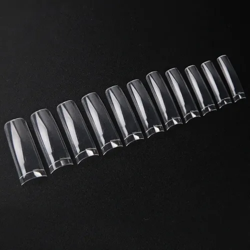100 Tips Cuadrado Sonrisas Y Escalon Salón Long Esculpidas