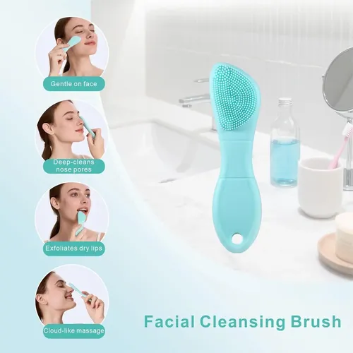 Removedor De Puntos Negros Y Exfoliador Facial Yeadmal Cian