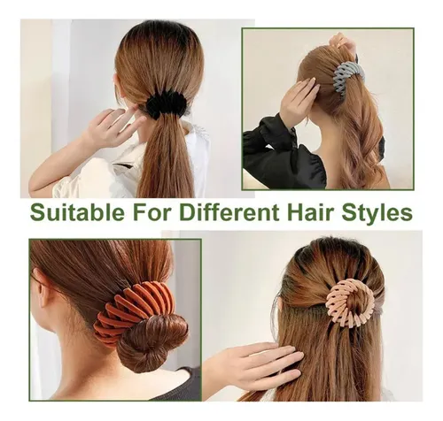 Pinza Mágica Para El Pelo Bird Nest, Máquina Para Hacer Moño