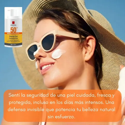 Lidherma Dherma Sun Protector Solar Facial Uva 50 Facial Uvb