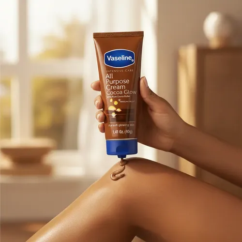 Vaseline Cocoa Glow Crema Hidratante Corporal 40g X2 Premium