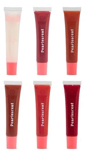 Tei Cosmética Lip Gloss Lipglaze Pearlescent Brillo Labial