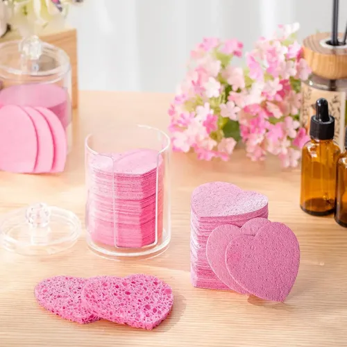 Caa 50 Esponjas Faciales Comprimidas, Celulosa Cosmética