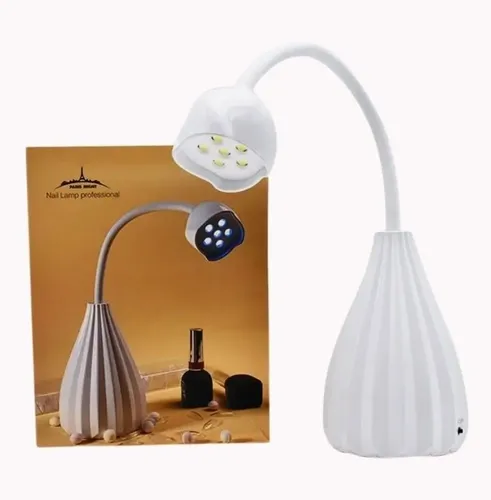 Cabina Led Portátil 12w Recargable Led Uv Press Soft Gel