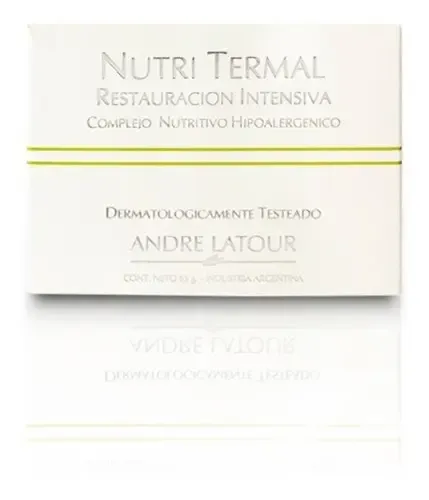 Crema Nutri Termal Restauración Intensiva Andre Latour X65gr Momento De Aplicación Día Tipo De Piel Pieles Deshidratadas Y Opacas