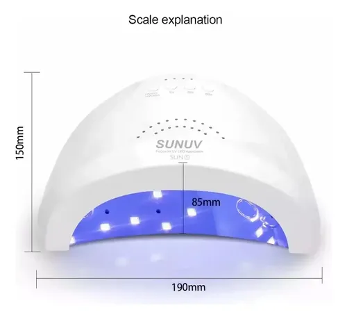 Cabina Profesional Original Sunuv Sun1 Uv/led