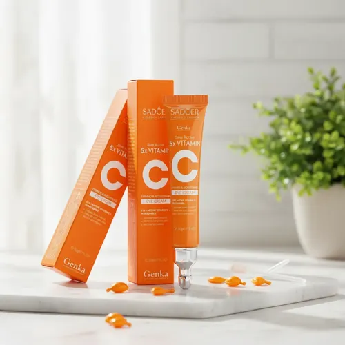 Sadoer 5x Vit C Contorno Ojos Ojeras Antiarrugas