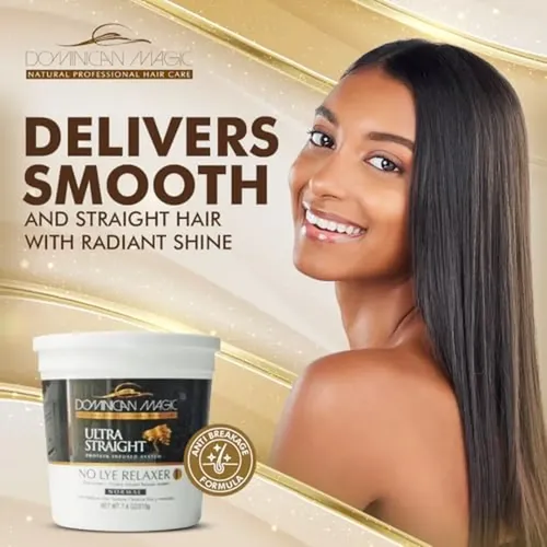 Alisador De Cabello Dominican Magic Ultra Straight Sin Lejía