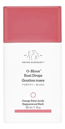 Rubor Liquido O-bloos Rosi Glow Drops Drunk Elephant – Tipo de piel Todo tipo de piel