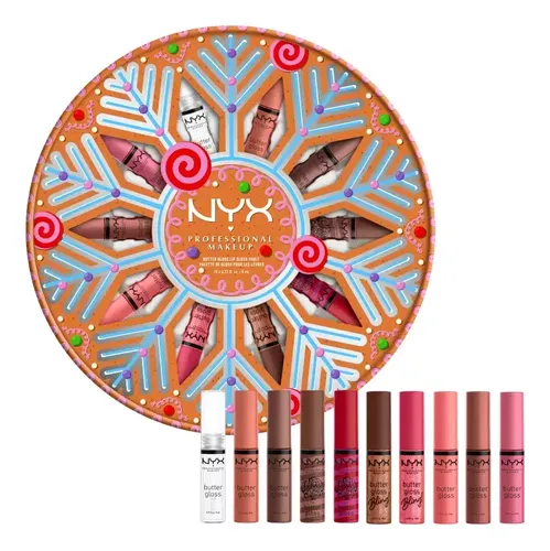 Nyx Butter Gloss Brillo Labial Vault Set 10 Gloss