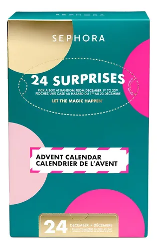Sephora Collection Advent Calendar 24 Pz Makeup Y Skin Care