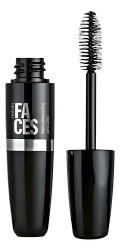 Super Mascara Para Pestañas Tint Lavable Faces Natura Vegano