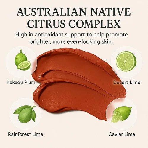 Mascarilla Facial De Arcilla Roja Australiana Megacephalus