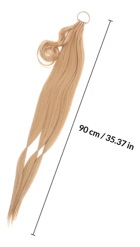 Extensión De Cola De Caballo Trenzada, Extensión De Cabello