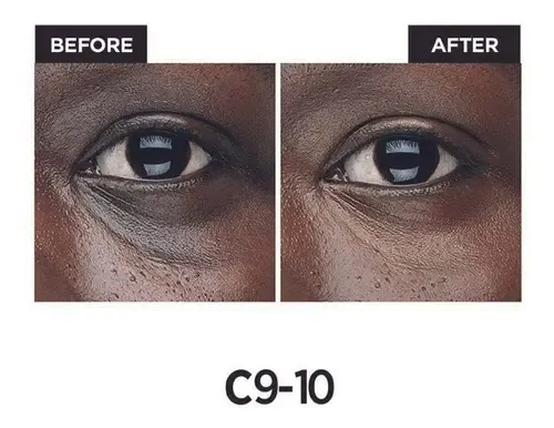 Crema de ojos Loreal True Match en corrector de tono profundo C9-10