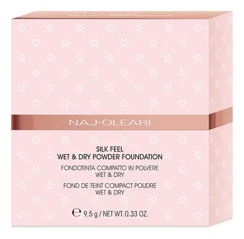 Base De Maquillaje Naj Oleari Silk Feel Wet & Dry Powder F Tono 03 Beige