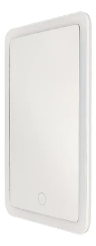 Espejo Rectangular Led Táctil Frío Usb 20 Cm Maquillaje
