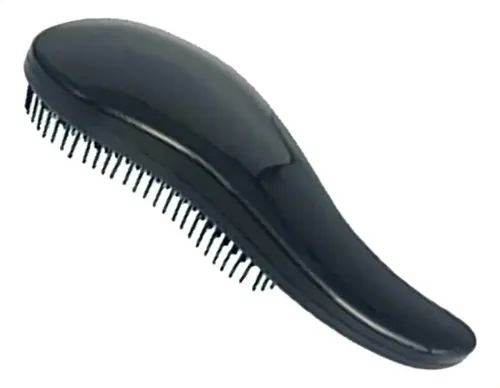 Cepillo Antiestático Negro Para Cabello – Suave Y Eficaz