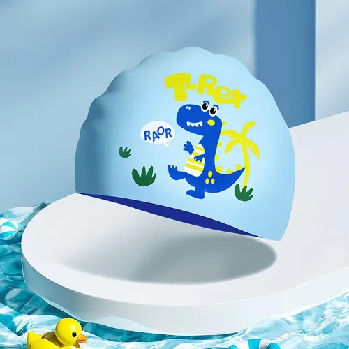 Gorro De Baño Para Niños, Ducha Y Baño, Cómodo Con Orejas De