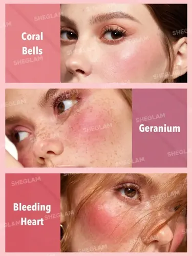Sheglam Paleta De Rubor Floral Flush 6 Tonos Tono Del Maquillaje Rosa