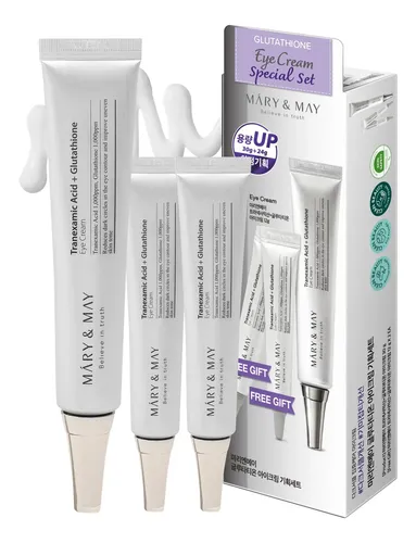 Crema Para Ojos Mary&may Glutatión Con Vitamina C 30 Ml + Mi