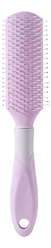 Cepillo De Pelo Cabello Mujer 9 Filas De Dientes Anchos X U