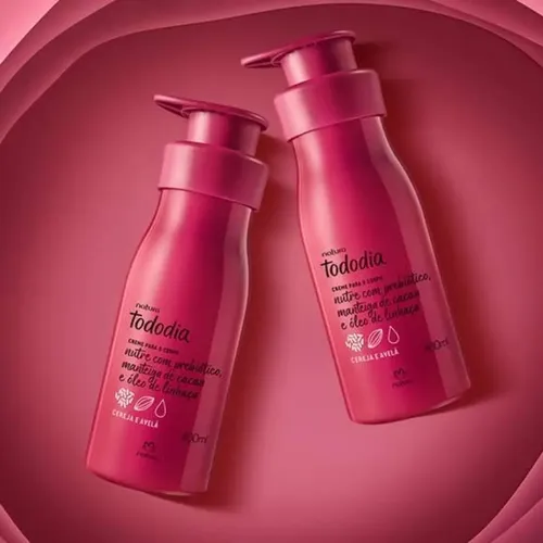 Kit Hidratante Cereza Y Avellana Natura 400ml – 2 Unidades