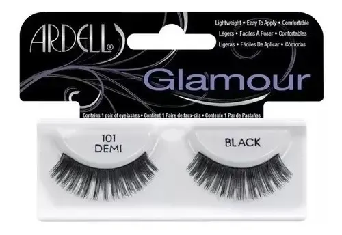 Pestañas Postizas Ardell Glamour Lashes 101 Demi Black