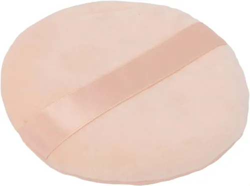 Esponja De Maquillaje Redonda De Terciopelo De Gran Tamaño P