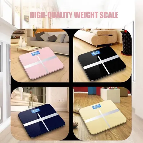 Báscula De Baño Digital Precisa, Pantalla Lcd Iluminada, Ste