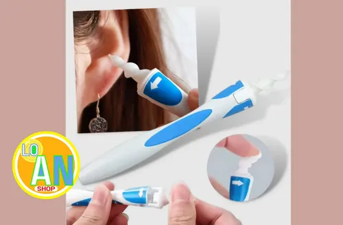 Limpia Oídos Reutilizable Kit 360° Cepillo Hilo Dental X60