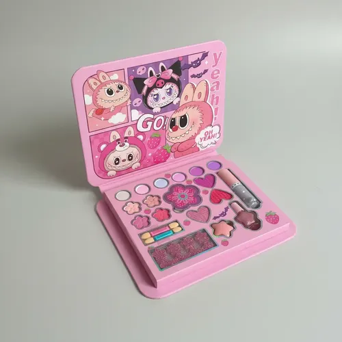 Paleta O Kit Estuche De Maquillaje Labubu Para Niña Spa