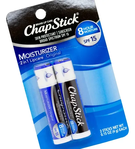 Chapstick Moisturizer Bálsamo Labial Protector X2