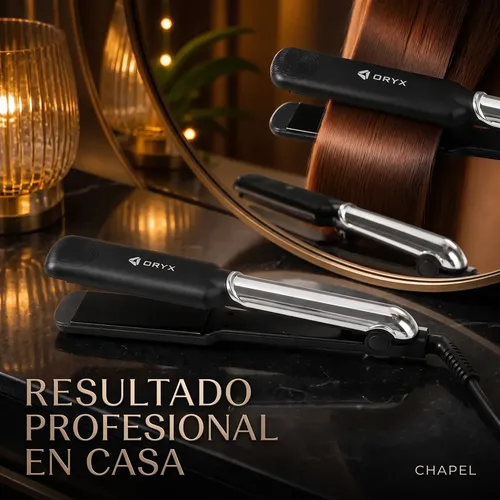 Plancha De Pelo Alisado Mujer Oryx Cerámica Turmalina 220°c