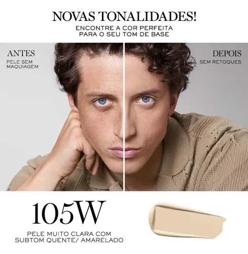 Base de maquillaje Lancôme Teint Idol Ultra Wear, 105 W, base líquida, 30 ml