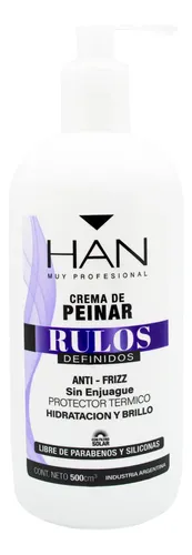 Han Rulos Definidos Crema Peinar Protector Pelo 500ml Local