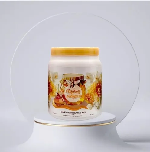 Baño De Crema Nutritivo Miel Vitamina E 1kg Mujeres Mágicas