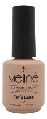 Meline Esmalte Semipermanente Gel Led/uv 938 Caffe Latte