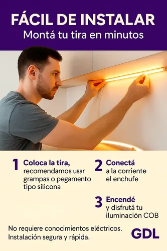 5mt Luces Led Para Atras De Espejos Directo A 220 Sin Fuente